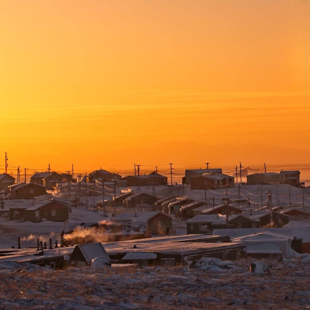 Pond Inlet, Nunavut, Canada, an Inuit community on Baffin Island
