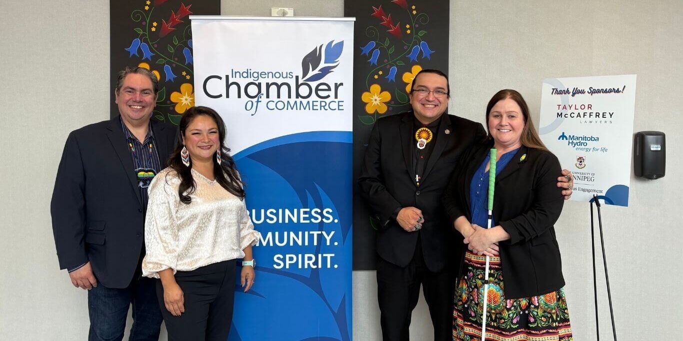 Kyle Mason, Cheryl Baraniuk, Terry Brown, and Renee Greyeyes