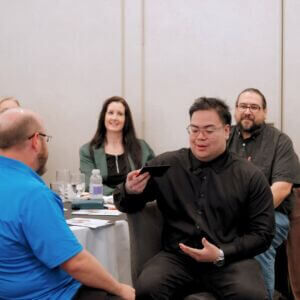 Attendees at ICC HR training event