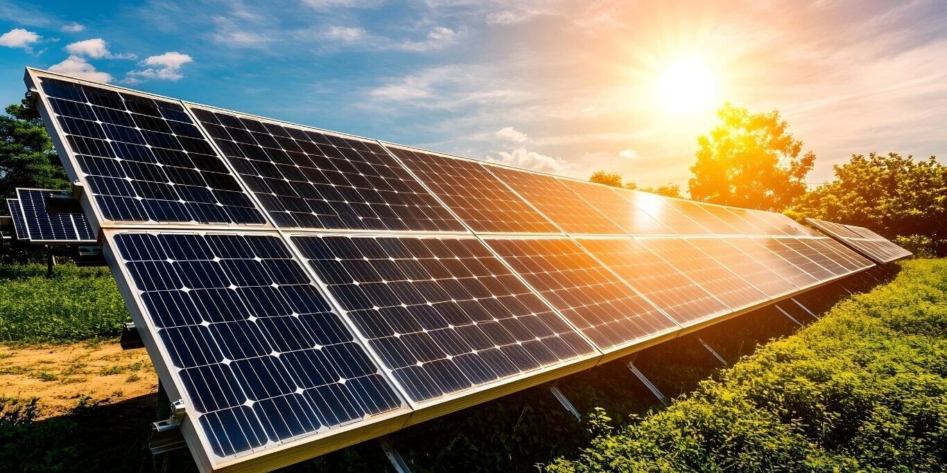 clean-energy solar panels